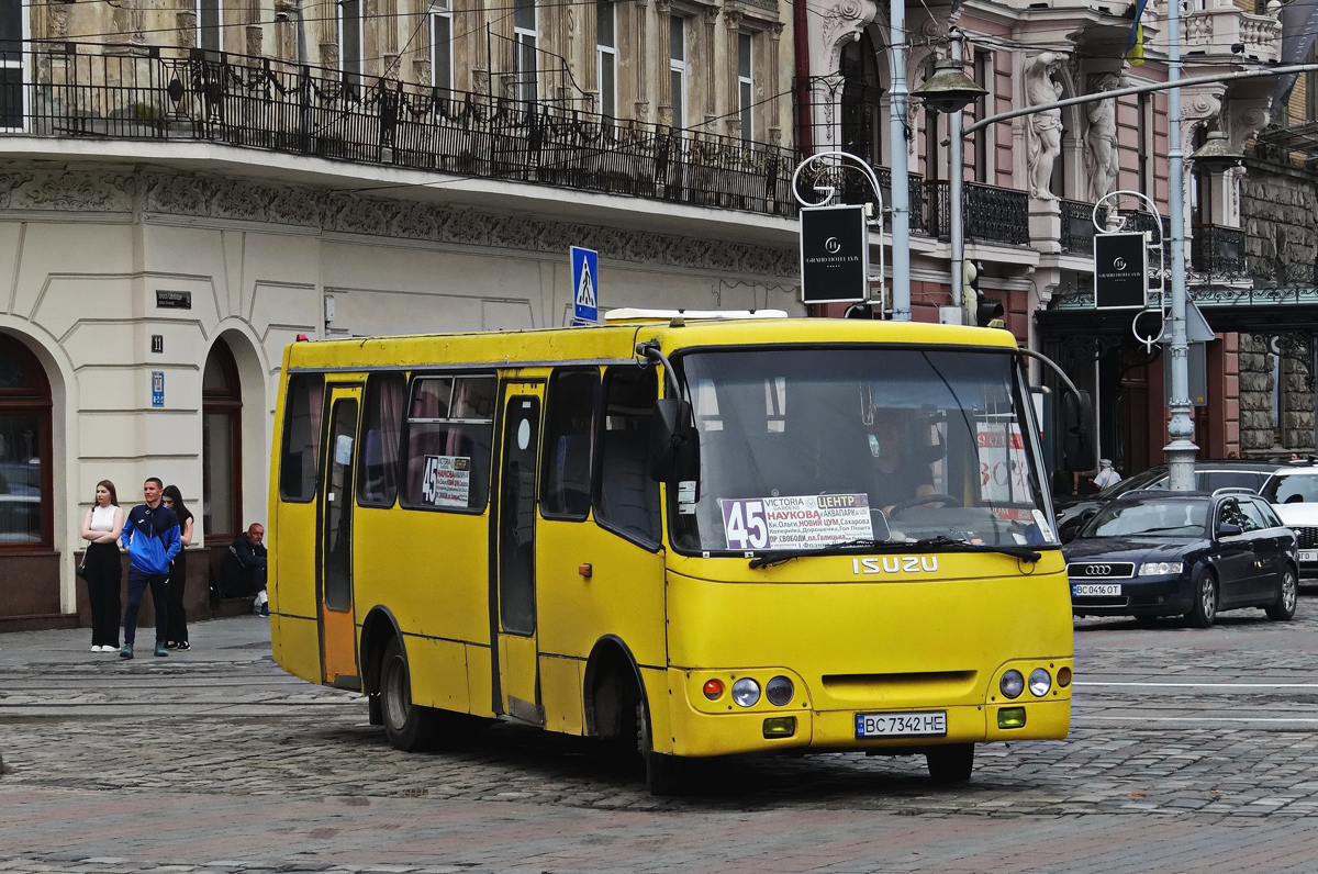 Lviv, Богдан А09200 # ВС 7342 НЕ