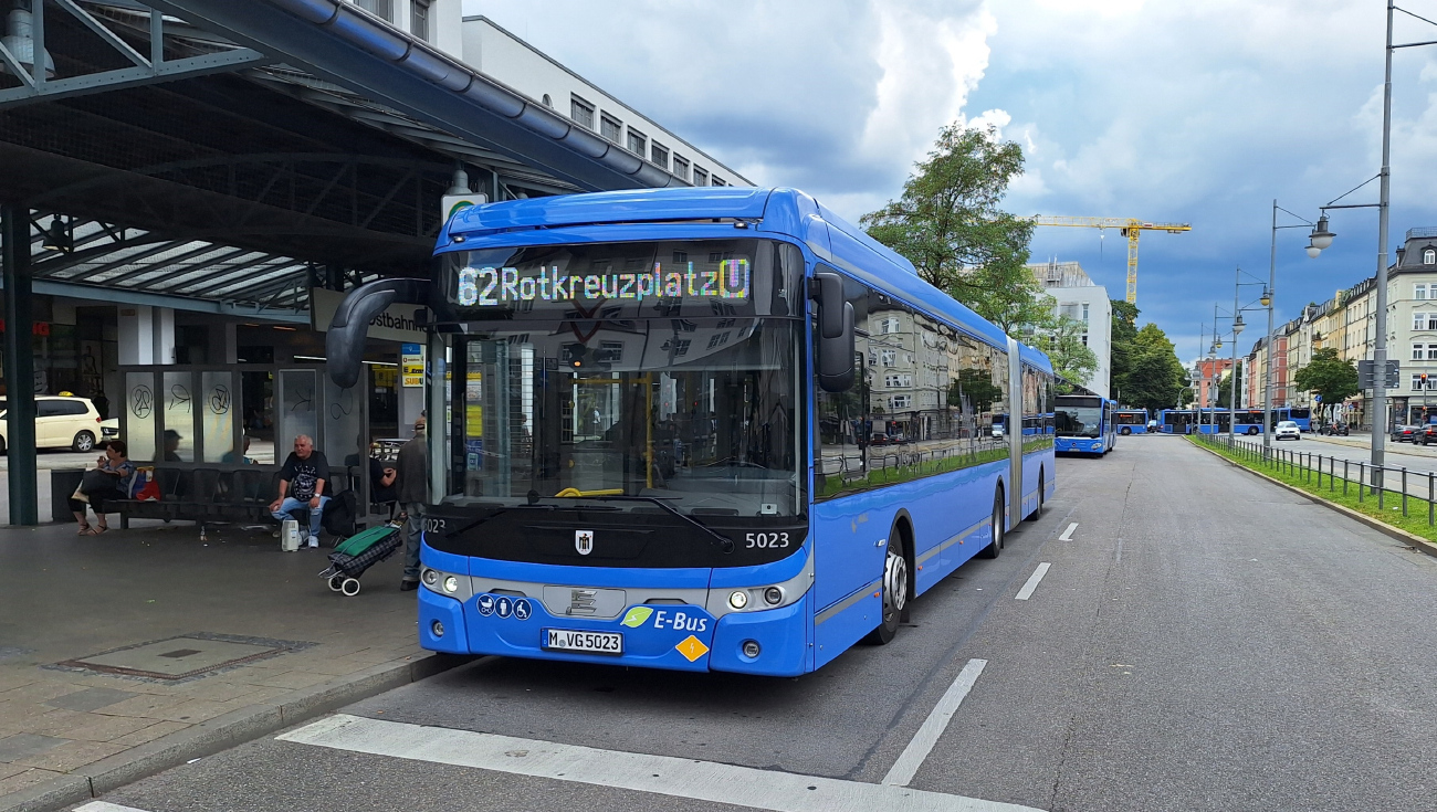 Munich, Ebusco 2.2 18M # 5023