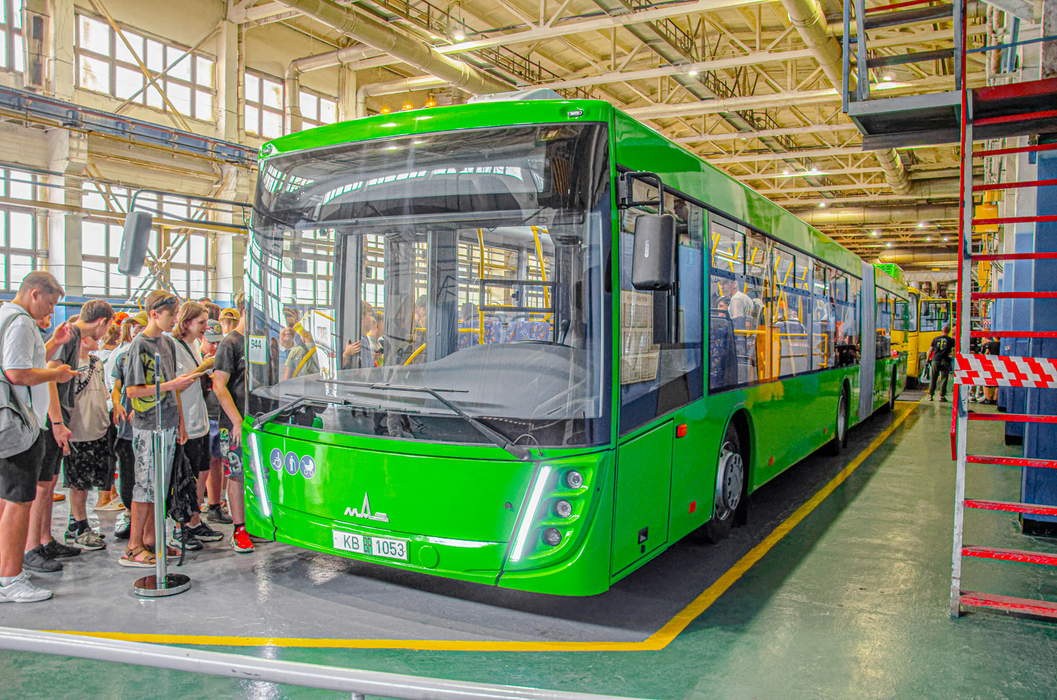 Minsk, MAZ-216.047 # КВ ВР 1053; Minsk — Open doors day on Minsk car plant 03.08.2024