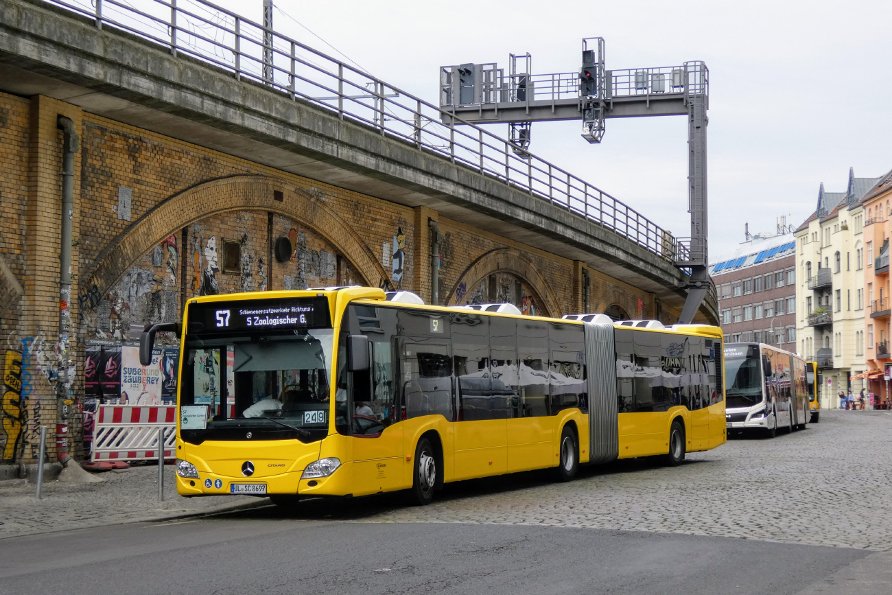Berlin, Mercedes-Benz Citaro C2 G Hybrid # UL-SC 8697