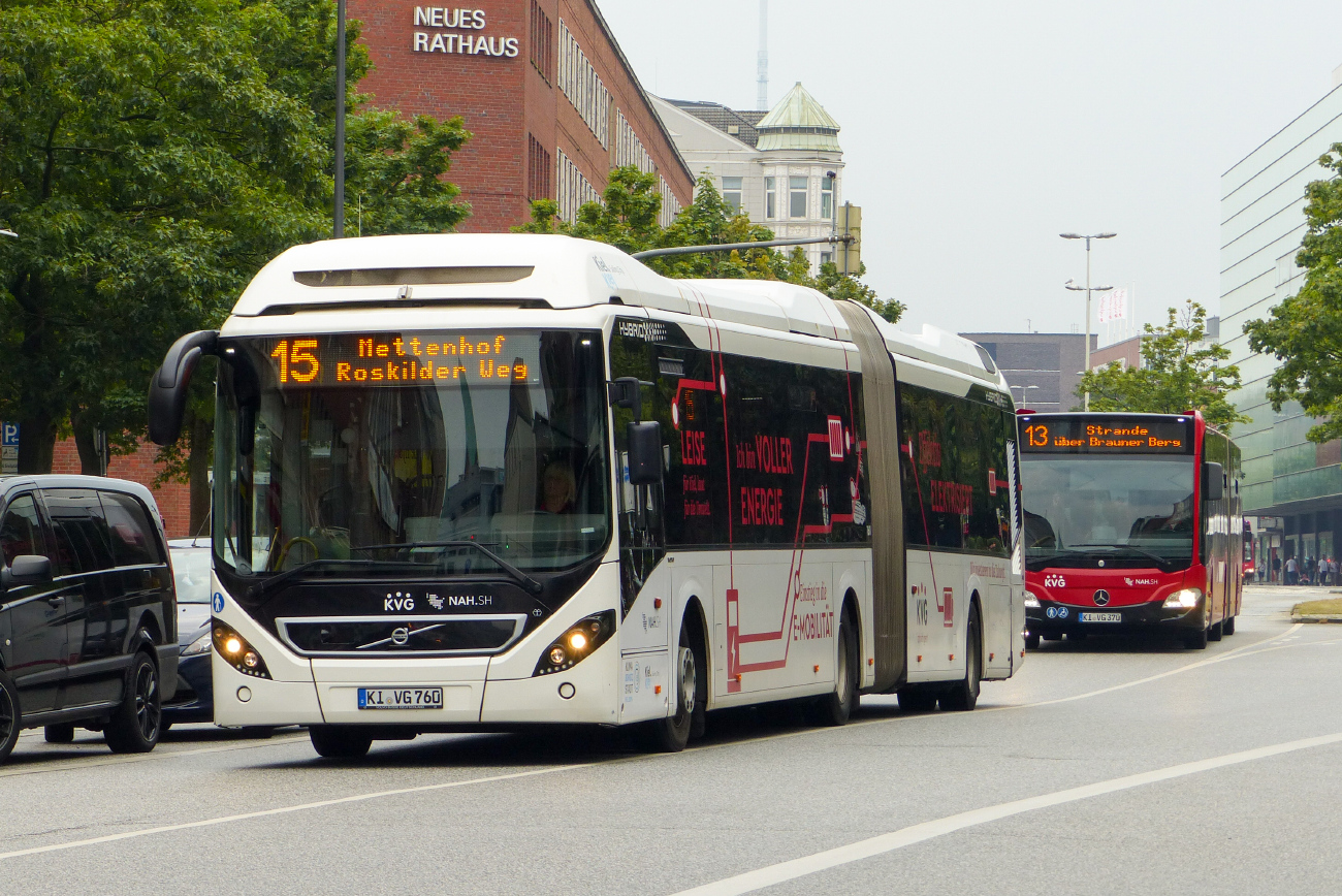 Kiel, Volvo 7900A Hybrid # 760