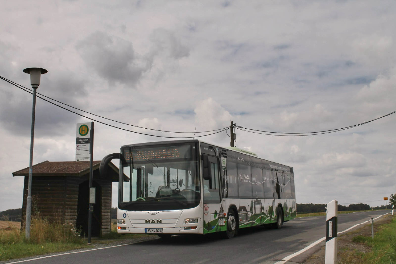 Plauen, MAN A21 Lion's City NL**3 # V-KV 523