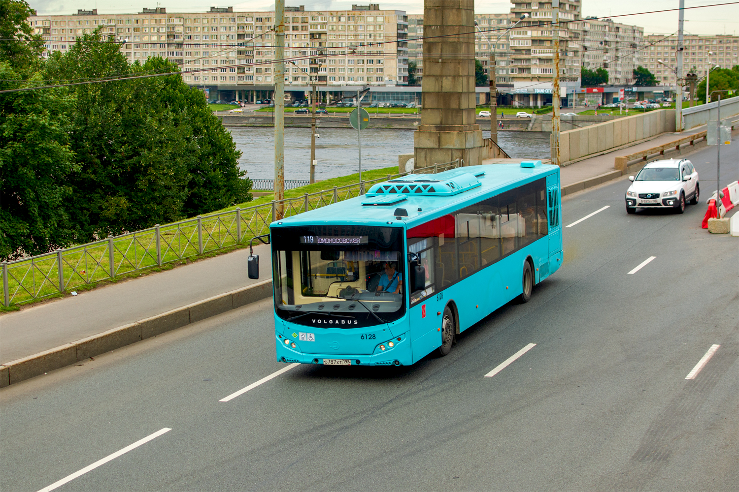 Saint Petersburg, Volgabus-5270.G2 (LNG) # 6128