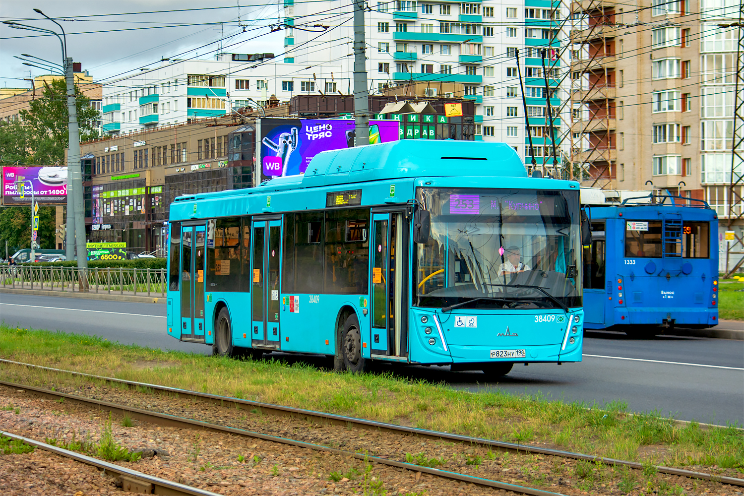 Saint Petersburg, MAZ-203.948 # 38409