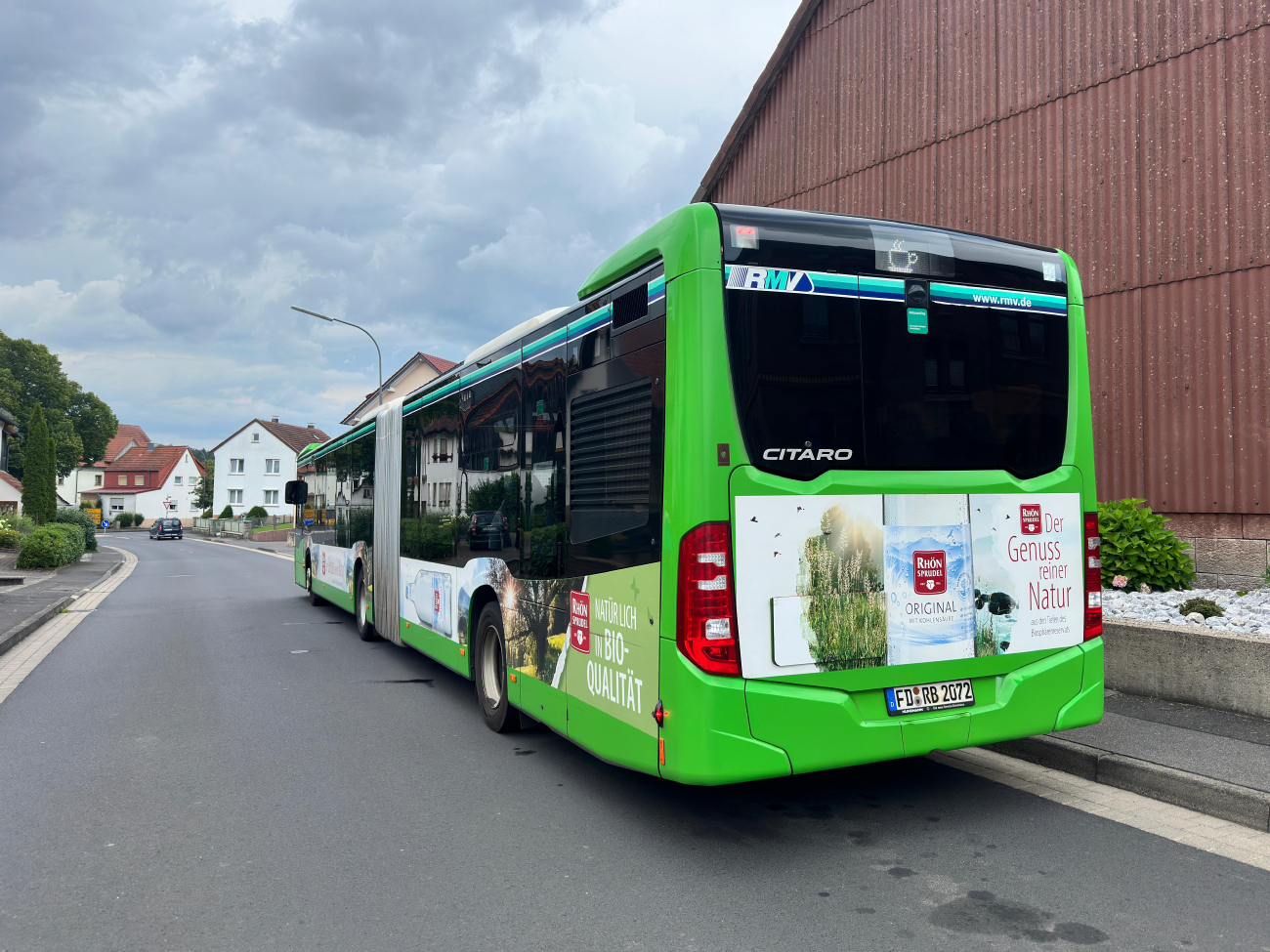 Fulda, Mercedes-Benz Citaro C2 G # FD-RB 2072