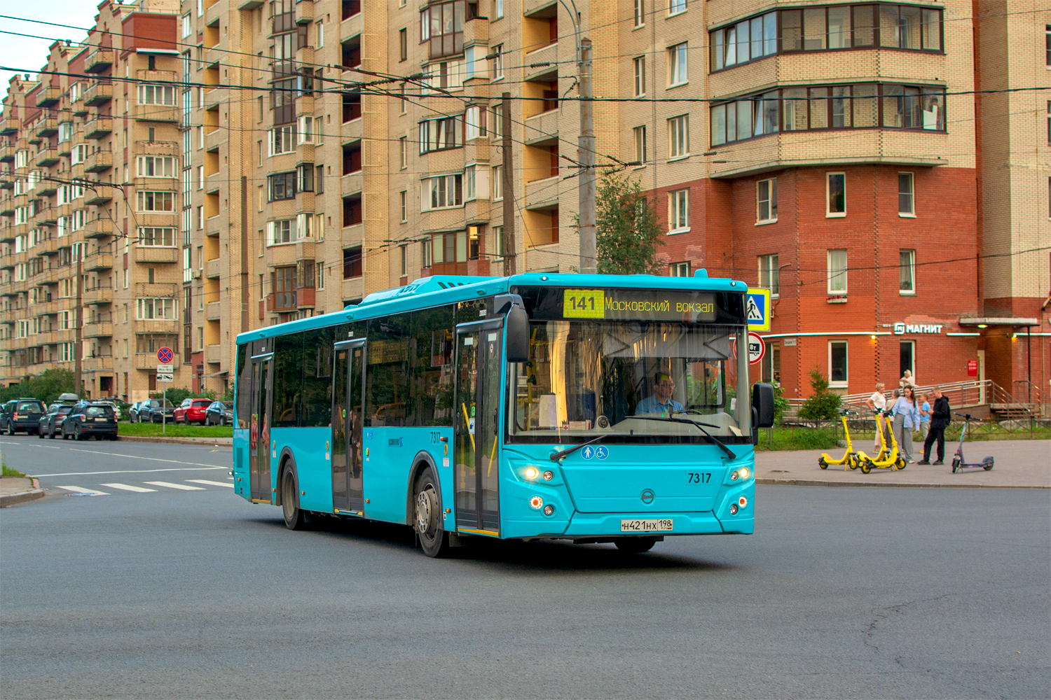 Saint Petersburg, LiAZ-5292.65 # 7317