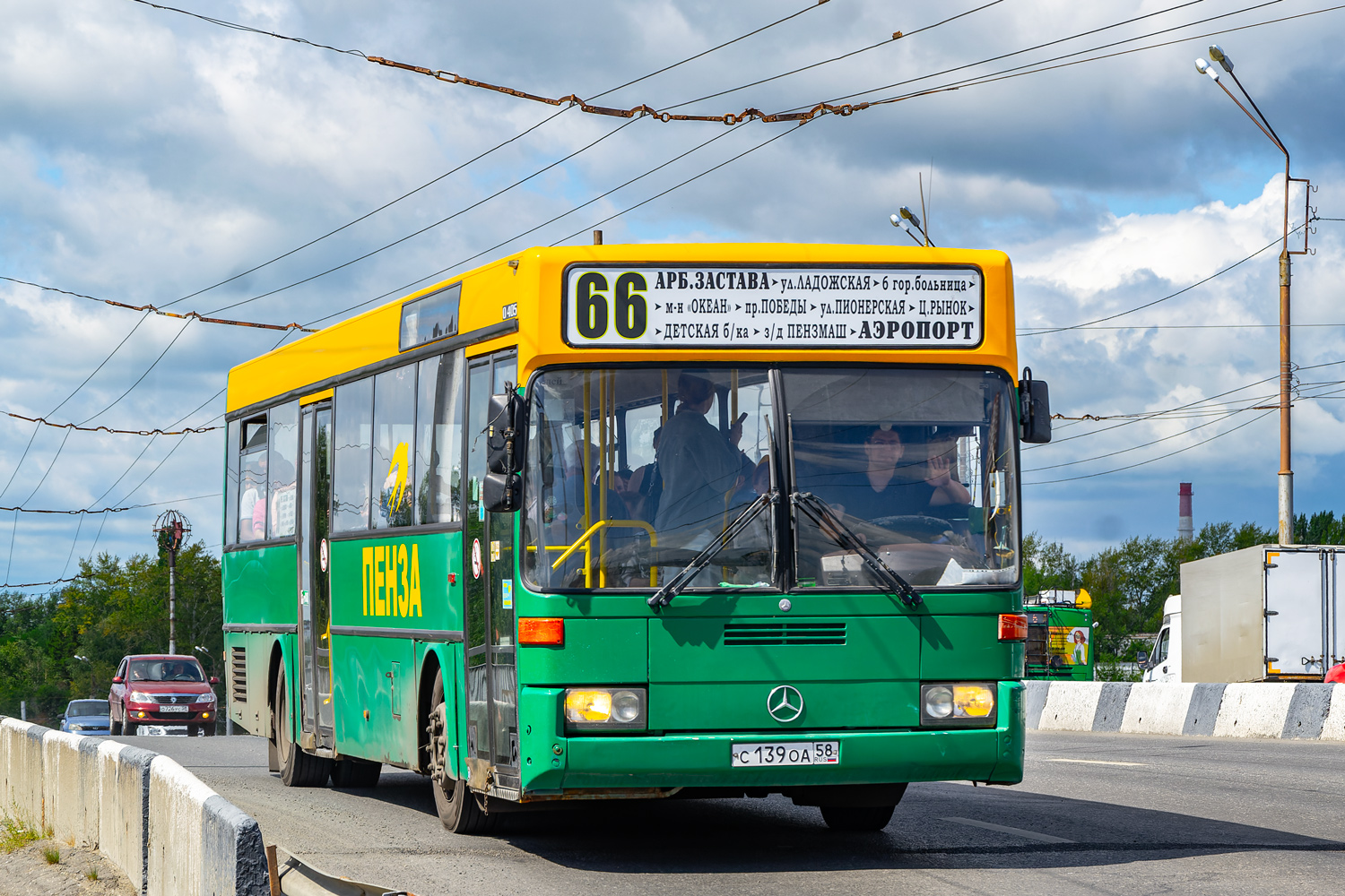 Penza, Mercedes-Benz O405 # С 139 ОА 58