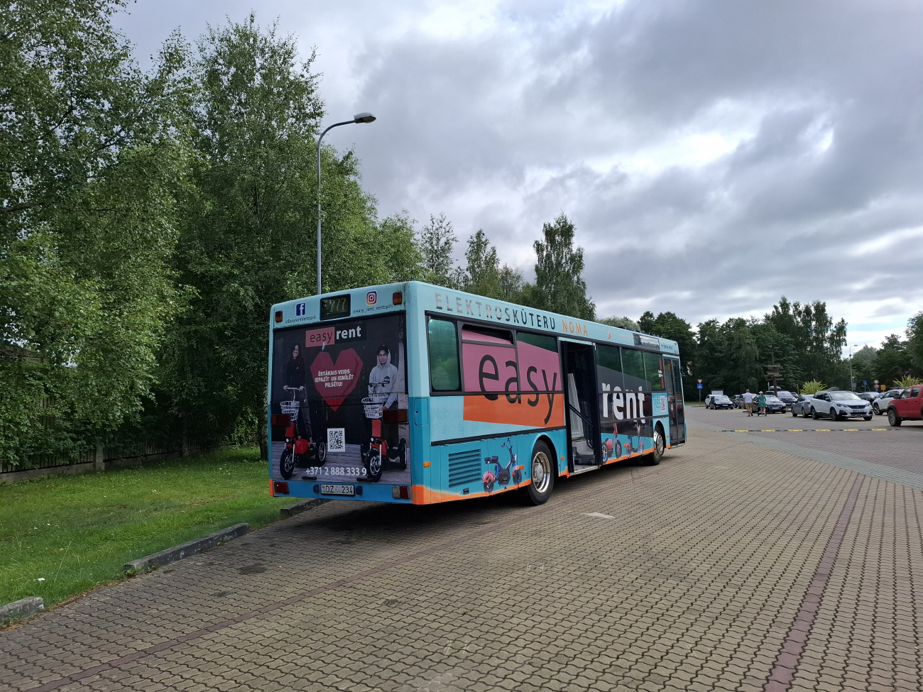 Ventspils, Mercedes-Benz O405 # DZ-234