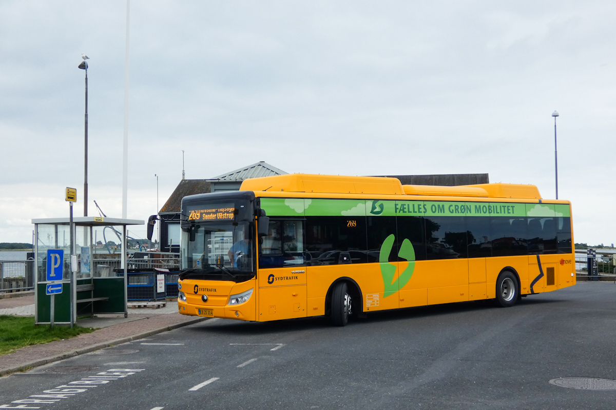 Vejle, Yutong ZK6128BEVG # 910
