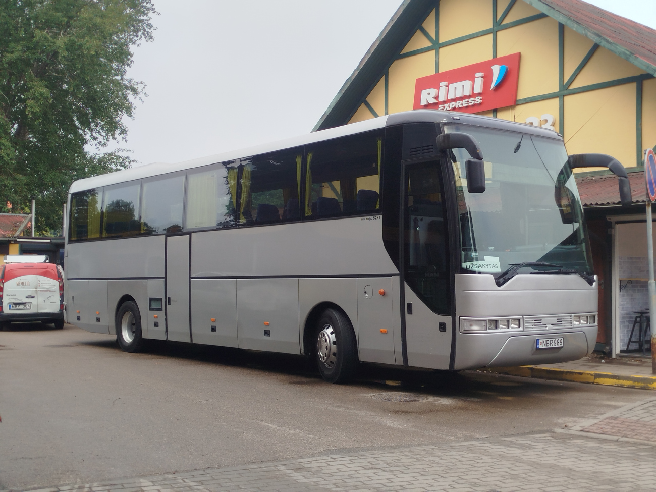 Vilnius, MAN A32 Lion's Top Coach RH463 # NBR 989