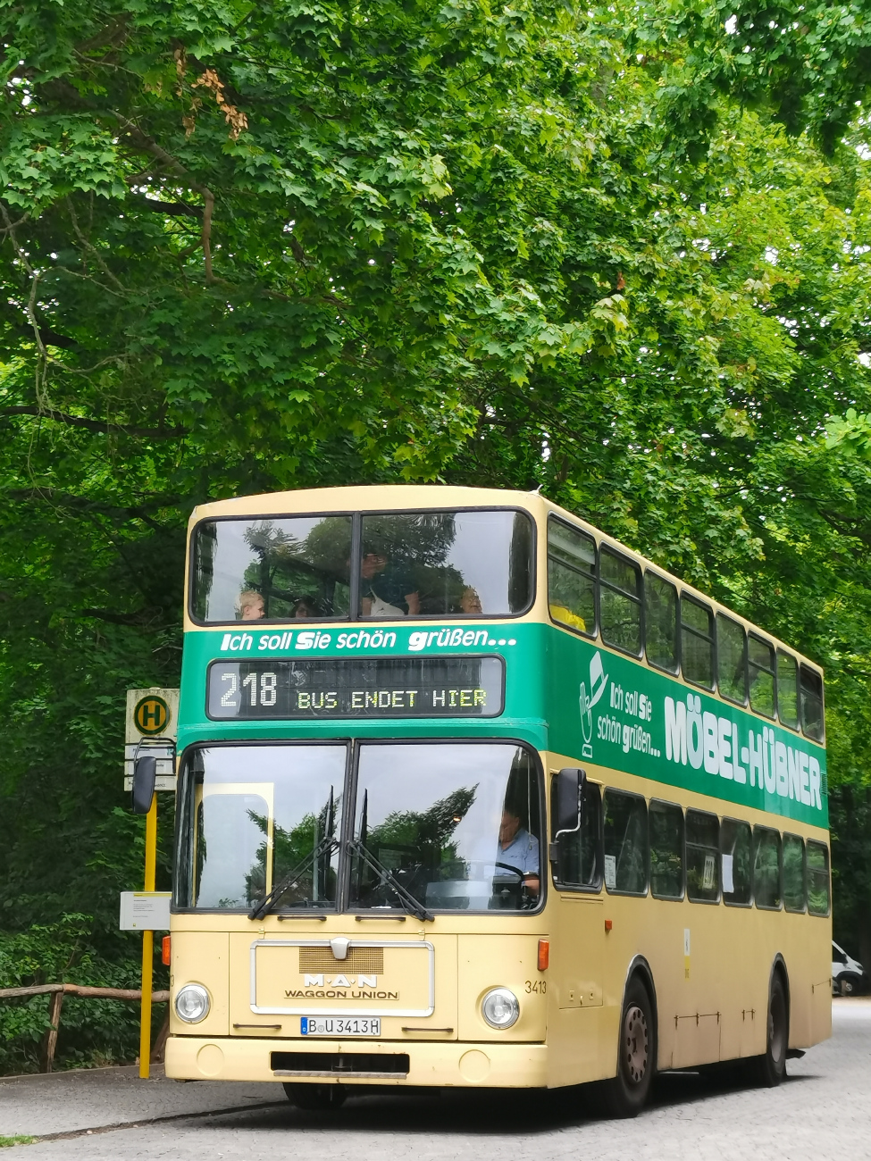 Berlin, MAN 196 SD200 # 3413