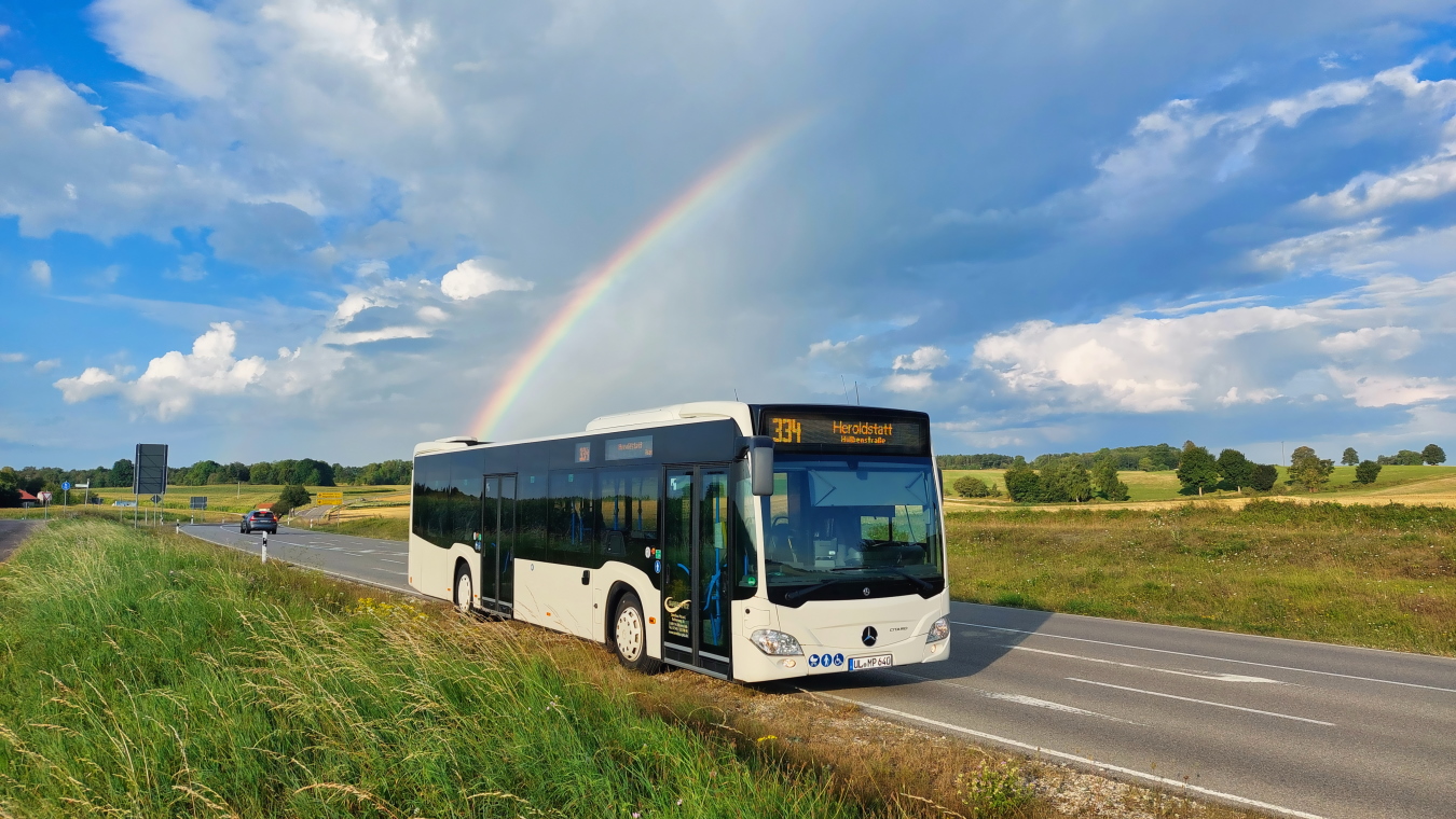 Ulm, Mercedes-Benz Citaro C2 Hybrid # UL-MP 640