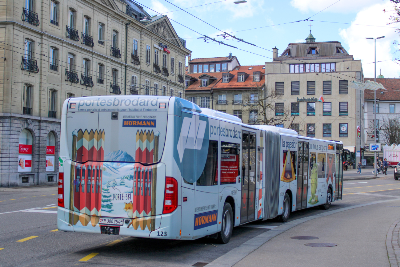 Fribourg, Mercedes-Benz Citaro C2 GÜ # 123