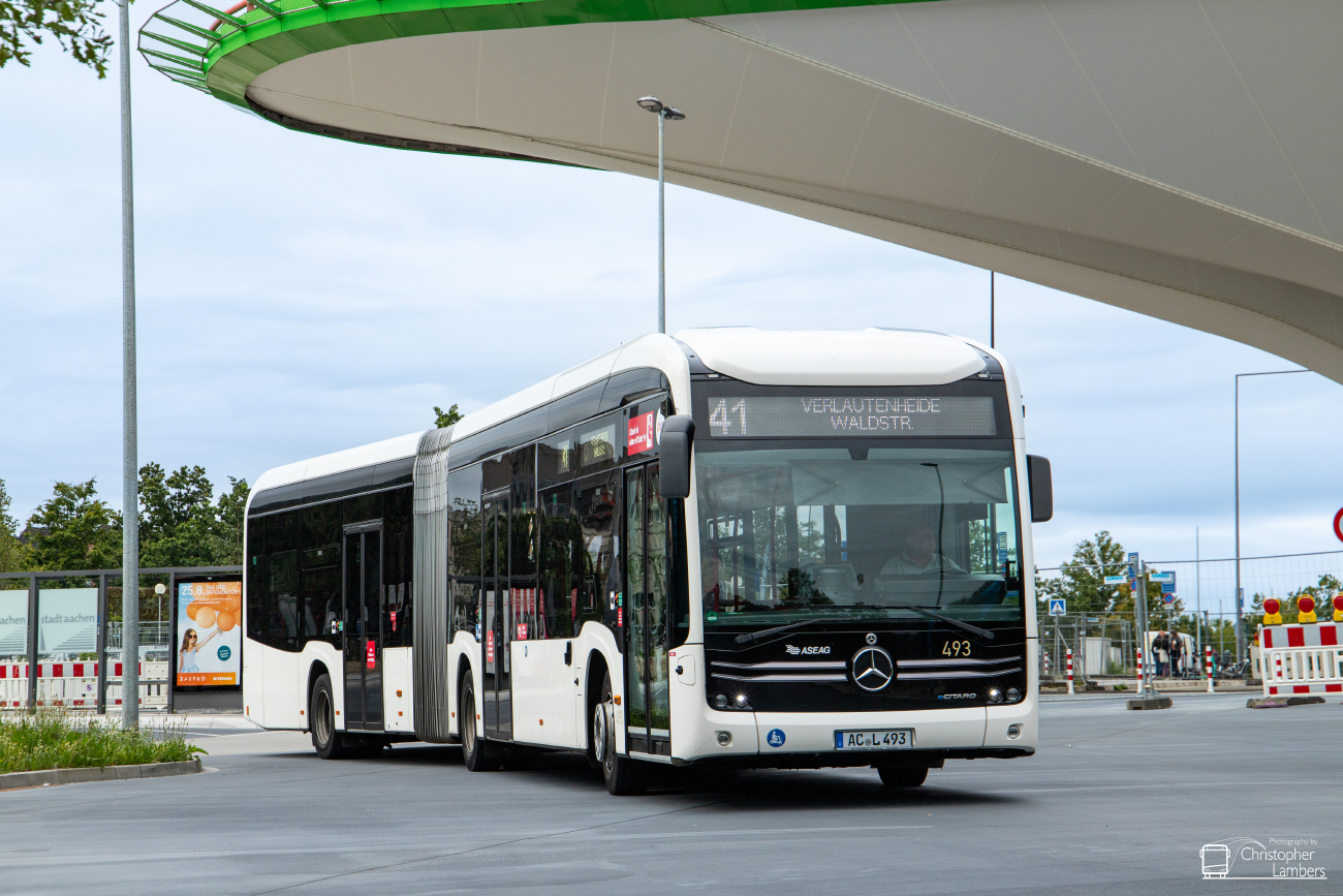 Aachen, Mercedes-Benz eCitaro G # 493