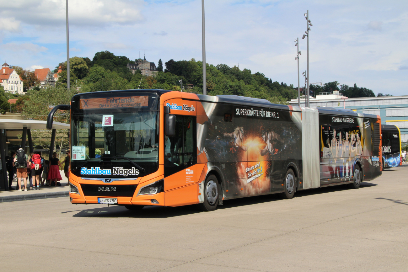 Göppingen, MAN 18C Lion's City NG360 # 1; Stuttgart — SEV Stuttgart <> Tübingen (Neckar-Alb-Bahn)