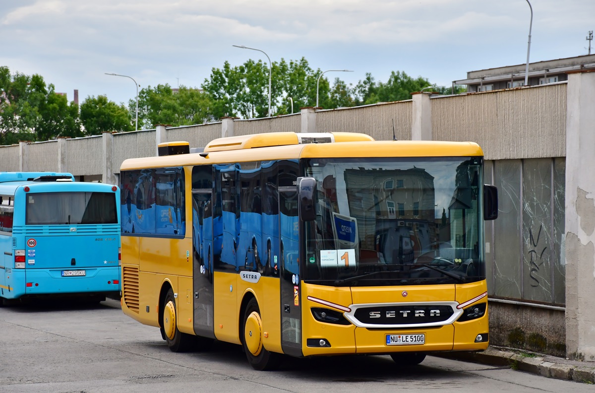 Budapest, Setra S510LE hybrid # NU-LE 5100