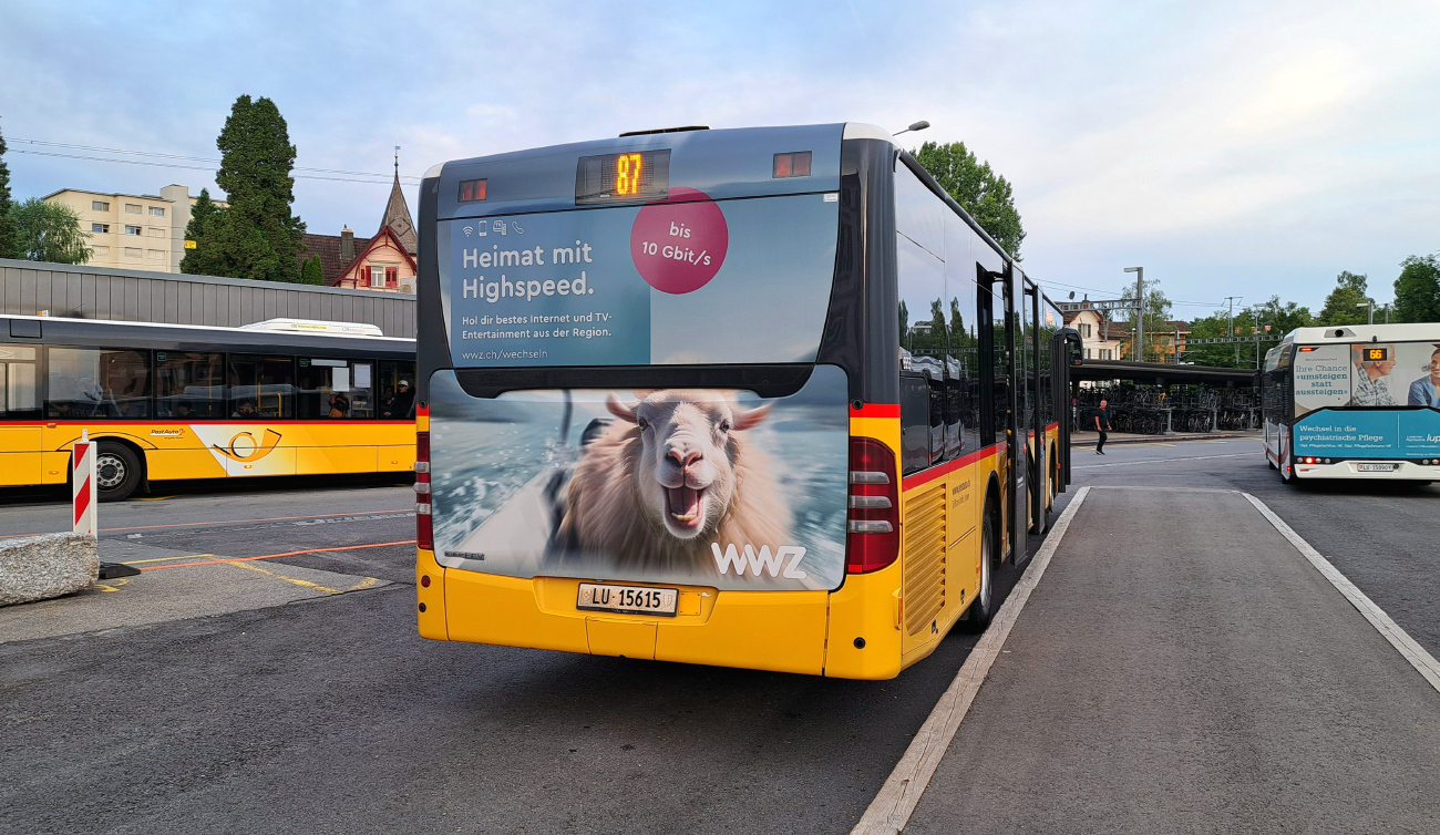 Lucerne, Mercedes-Benz O530 Citaro Facelift Ü # 5553
