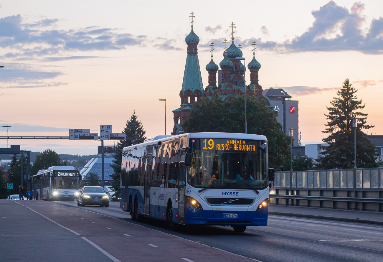 Tampere, Volvo 8900LE 14.8M # 124