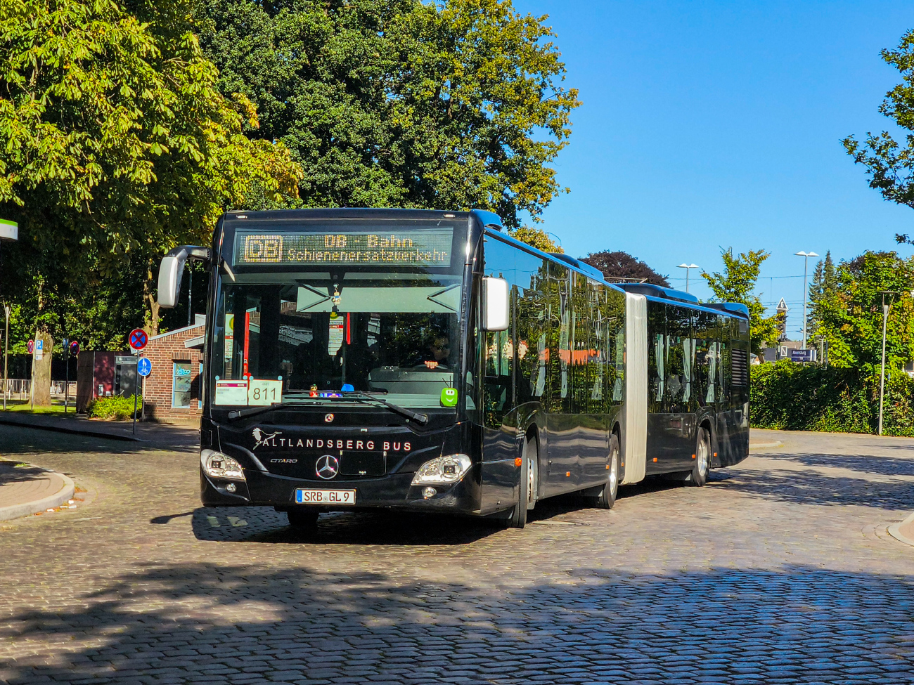 Strausberg, Mercedes-Benz Citaro C2 GÜ # SRB-GL 9; Hamburg — SEV Hamburg — Lübeck