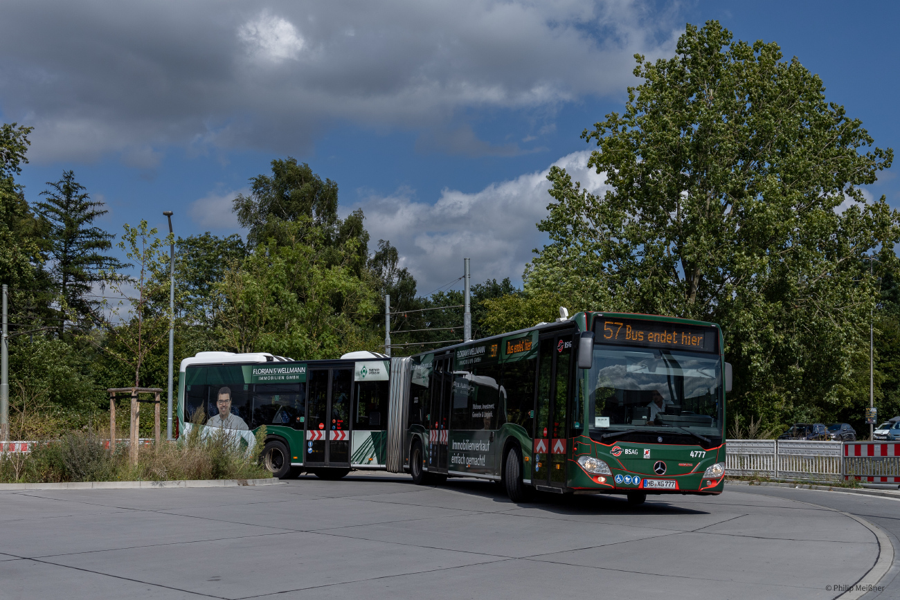 Bremen, Mercedes-Benz Citaro C2 G Hybrid # 4777