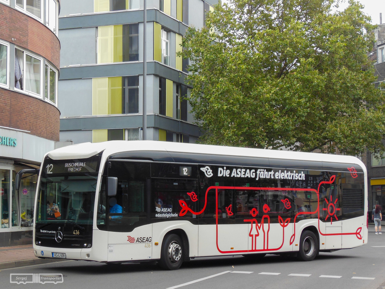 Aachen, Mercedes-Benz eCitaro # 436