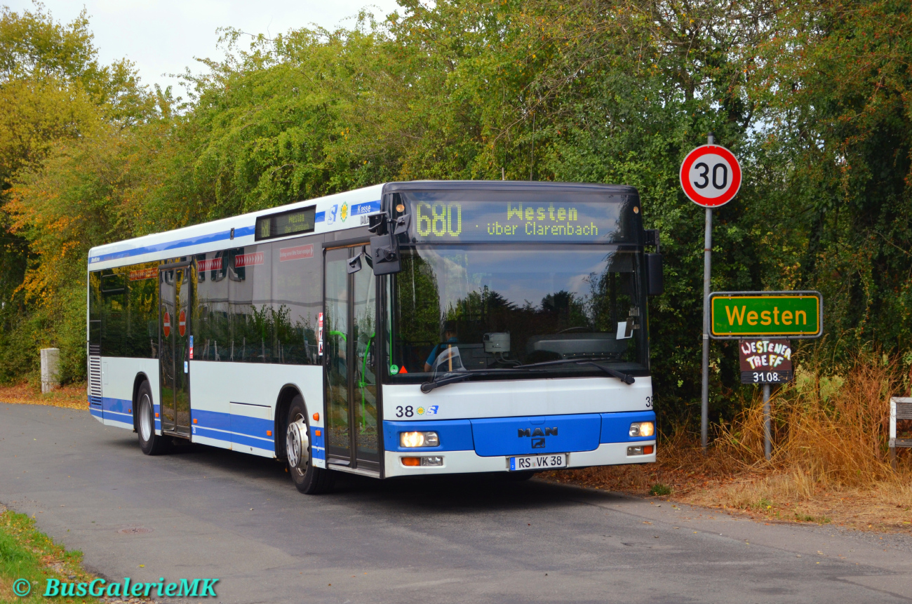 Remscheid, MAN A21 NL263 # 38