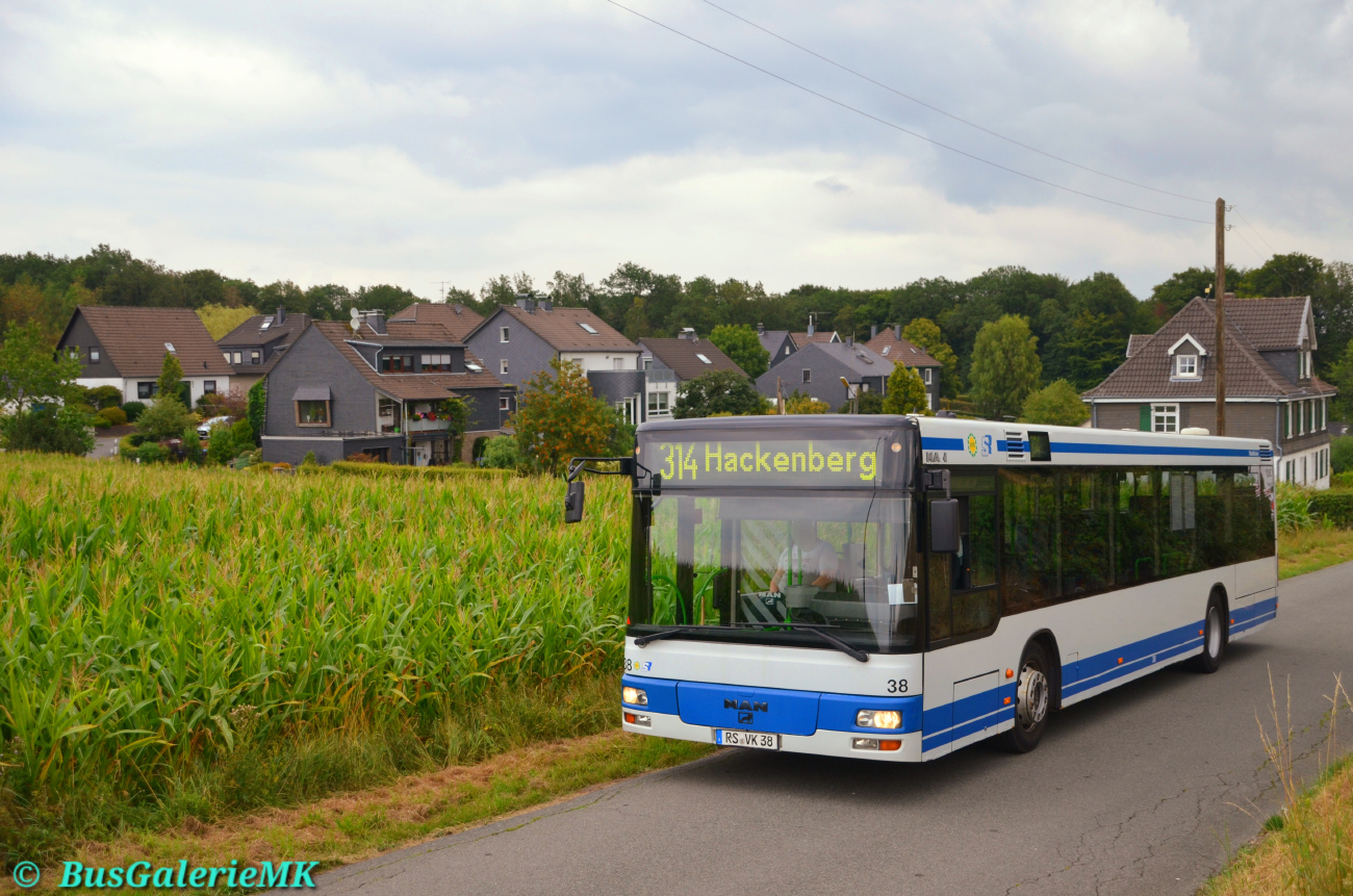 Remscheid, MAN A21 NL263 # 38