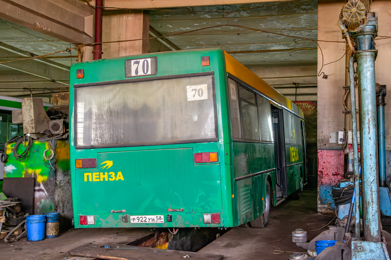 Penza, Mercedes-Benz O405 # Р 922 УН 58