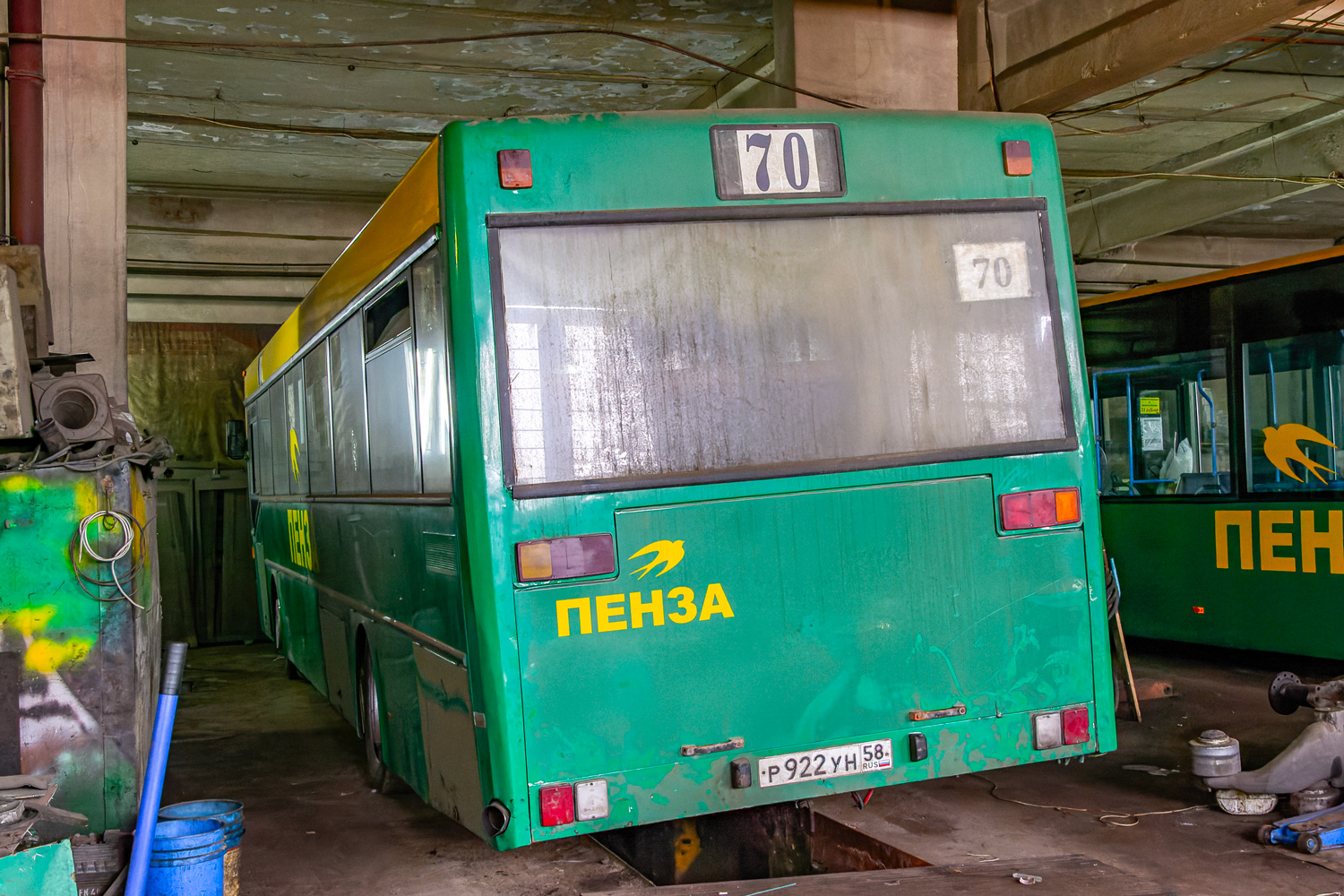Penza, Mercedes-Benz O405 # Р 922 УН 58