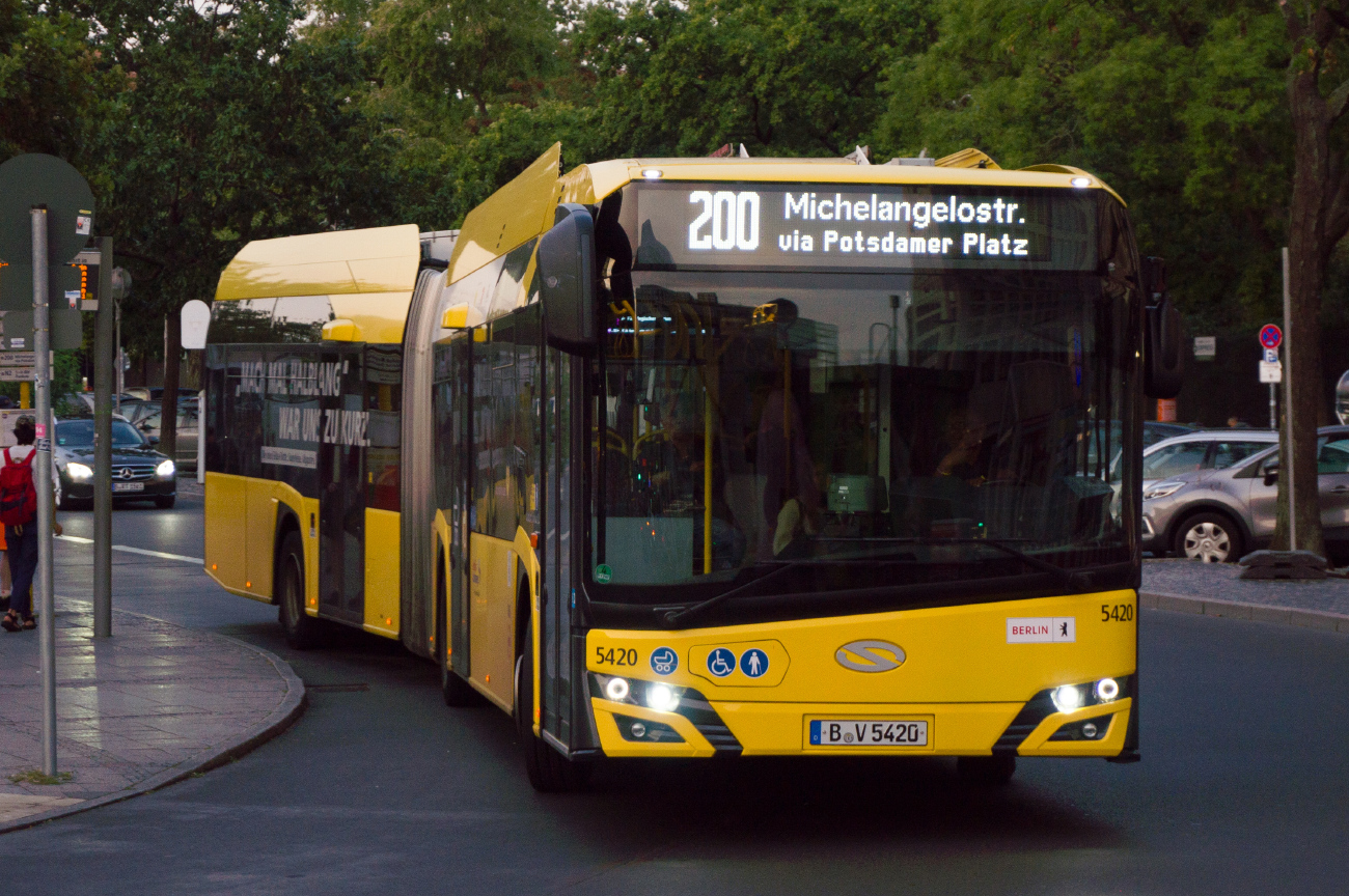 Berlin, Solaris Urbino IV 18 electric # 5420