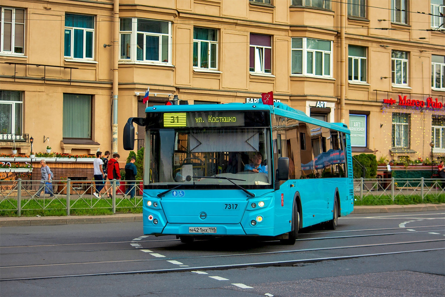 Saint Petersburg, LiAZ-5292.65 # 7317