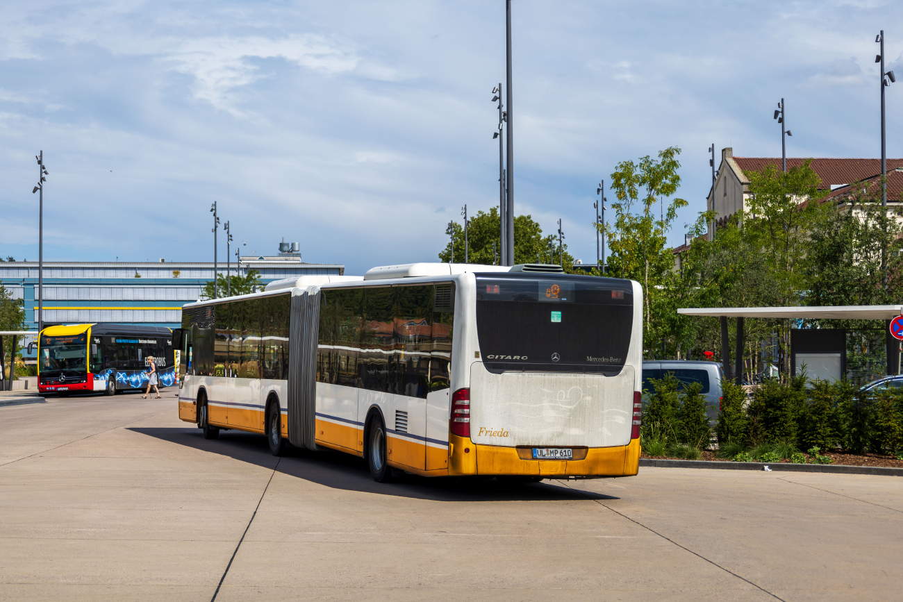 Ulm, Mercedes-Benz O530 Citaro Facelift G # UL-MP 610; Stuttgart — SEV Stuttgart <> Tübingen (Neckar-Alb-Bahn)