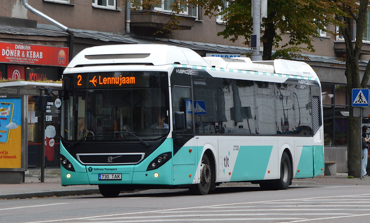 Tallinn, Volvo 7900 Hybrid # 2730