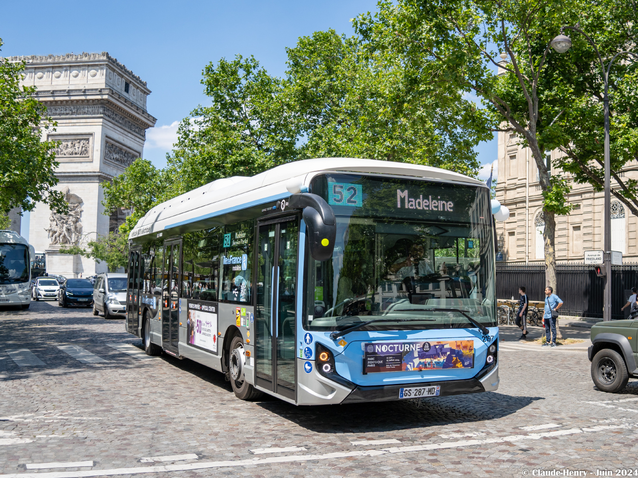 Paris, Heuliez GX337 ELEC # 2197