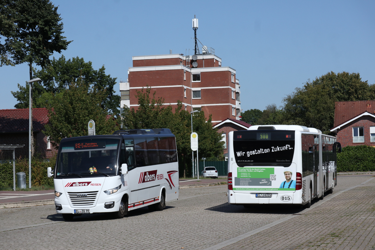 Meppen, AS Domžale Rapido City HNF # EL-ZQ 99; Meppen, Mercedes-Benz O530 Citaro Facelift G # 015