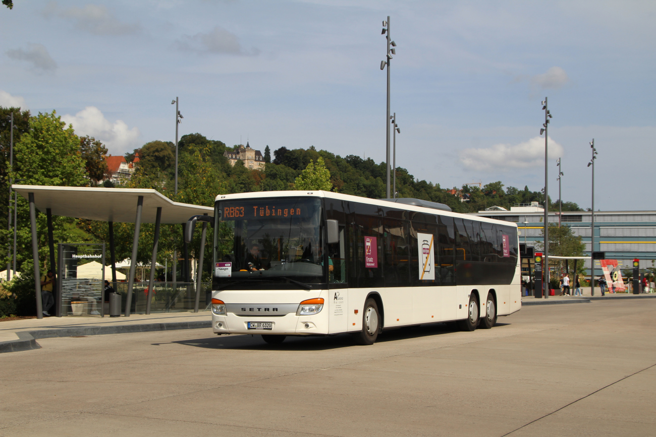 Calw, Setra S418LE business # 17; Tübingen — SEV RB63 Tübingen — Herrenberg (Ammertalbahn)