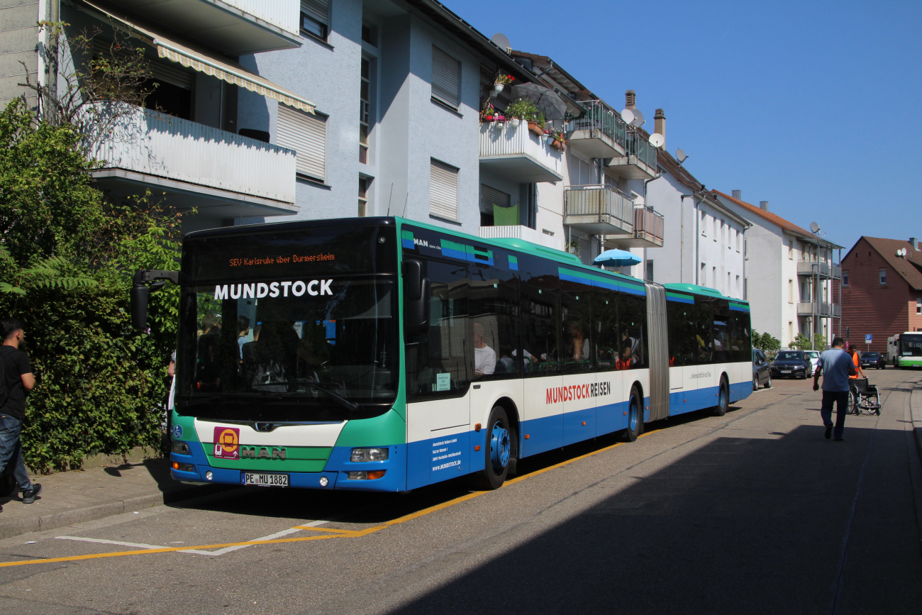 Peine, MAN A40 Lion's City GL NG323 # PE-MU 1882; Freiburg im Breisgau — SEV Rheintalbahn