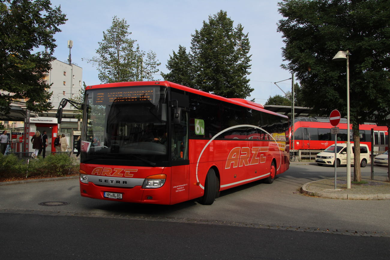Neumarkt in der Oberpfalz, Setra S416UL business # NM-AL 81; Nuremberg — SEV Nürnberg <> Augsburg