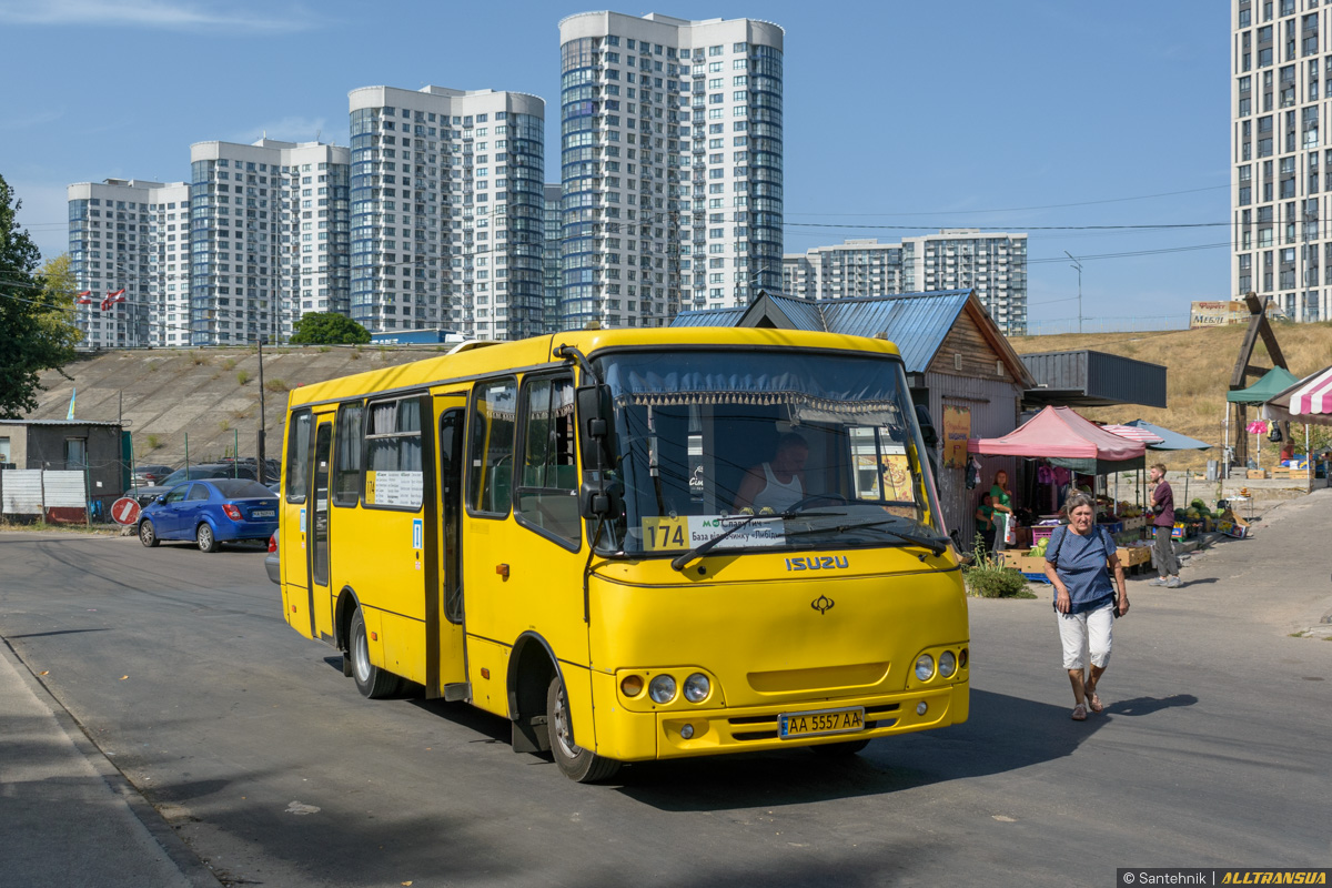Kyiv, Bogdan А09202 # АА 5557 АА
