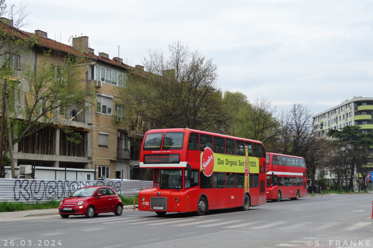 Skopje, Yutong ZK6116HGS City Master # 1102