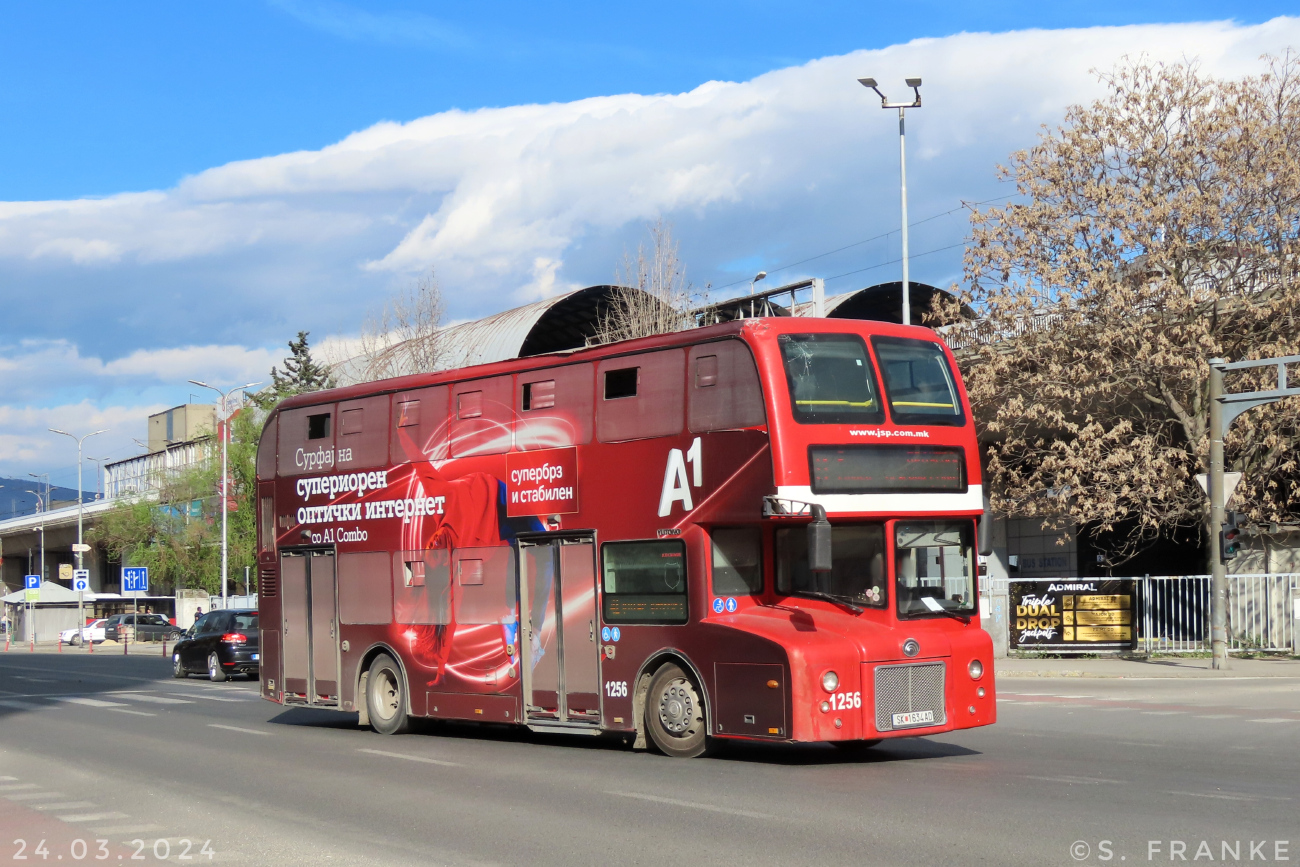 Skopje, Yutong ZK6116HGS City Master # 1256