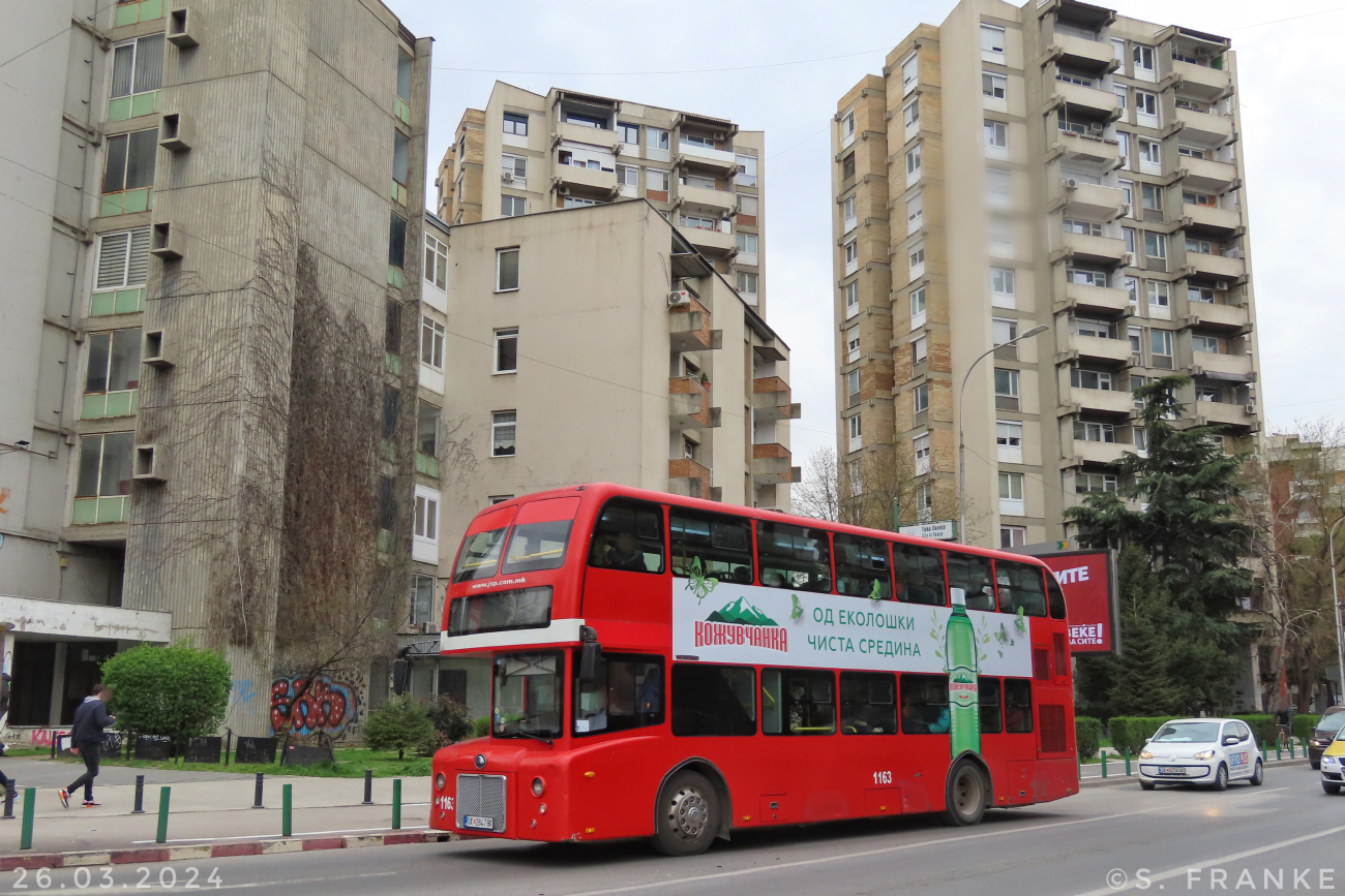 Skopje, Yutong ZK6116HGS City Master # 1163