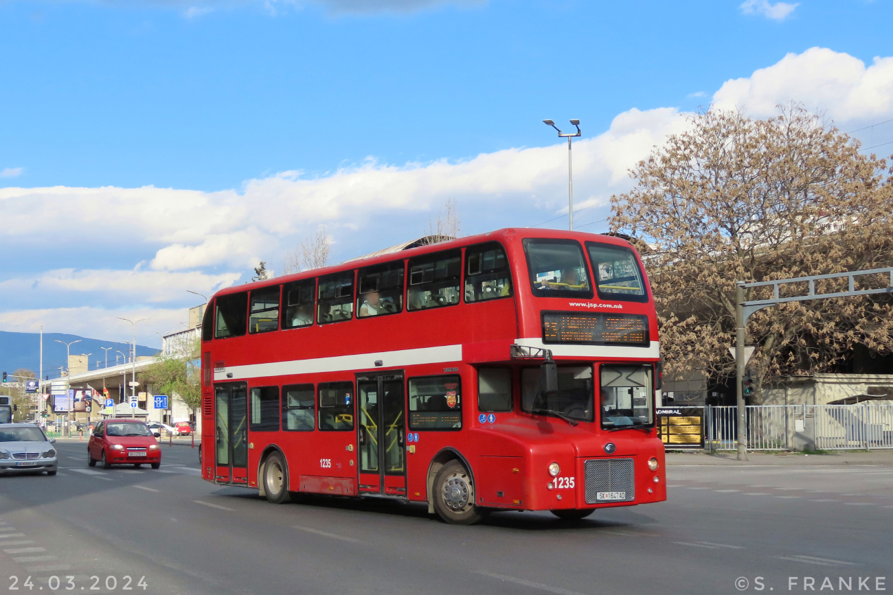Skopje, Yutong ZK6116HGS City Master # 1235