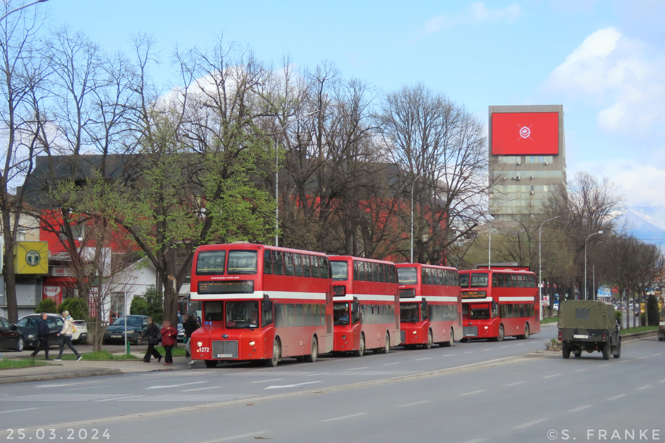 Skopje, Yutong ZK6116HGS City Master # 1272; Skopje, Yutong ZK6116HGS City Master # 1142