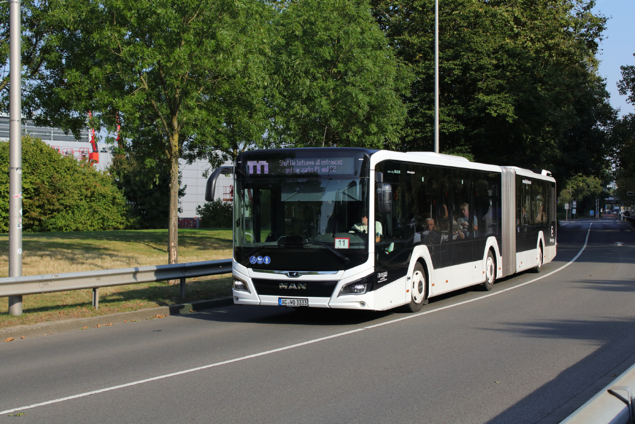 Aachen, MAN 18C Lion's City NG360 EfficientHybrid # AC-WO 3333