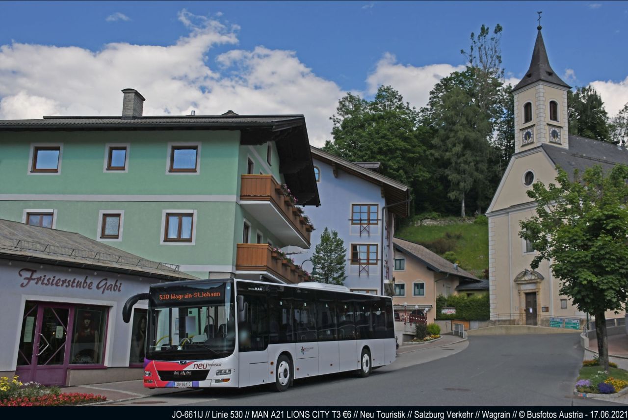 St. Johann im Pongau, MAN A21 Lion's City NL323 # JO-661 IJ