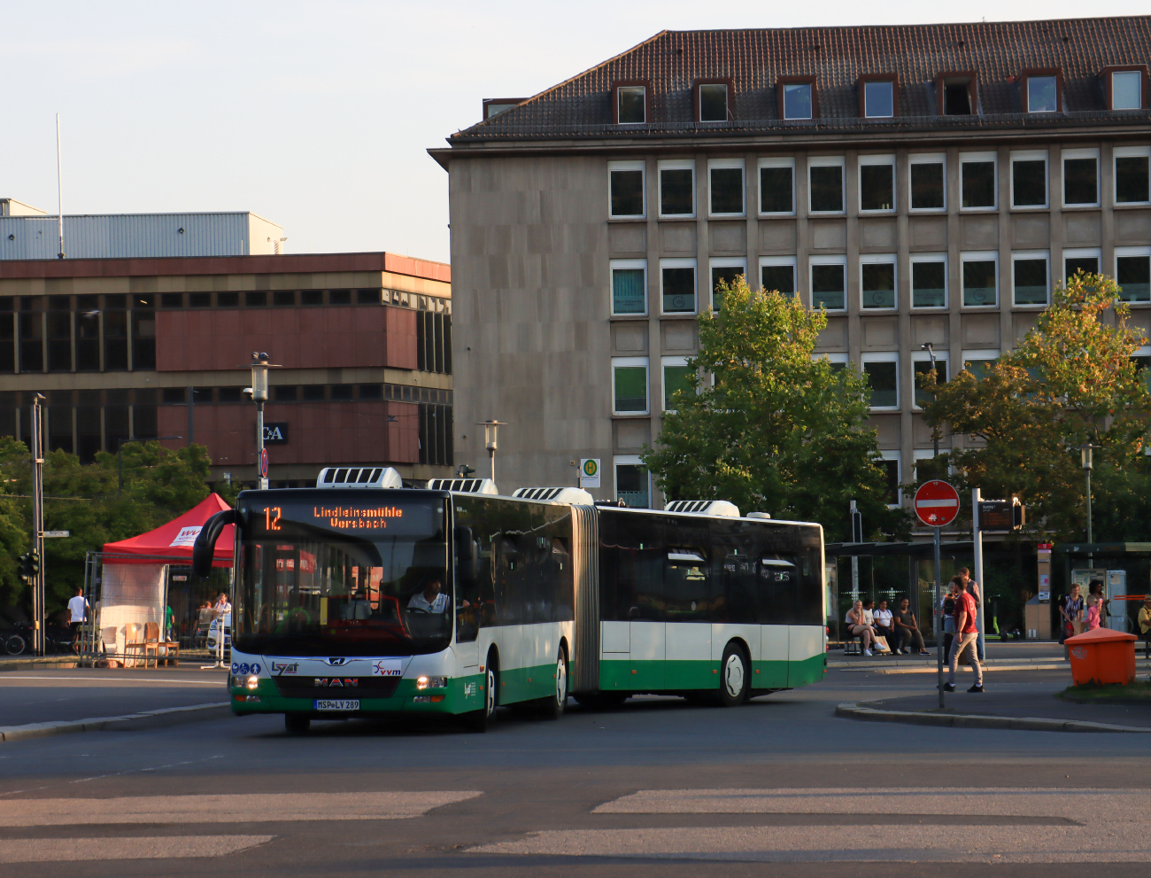 Karlstadt am Main, MAN A23 Lion's City G NG323 # MSP-LY 289