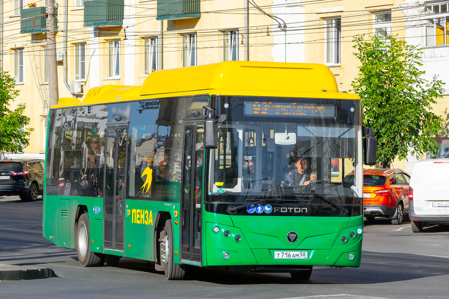 Penza, Foton BJ6105C6MCD-1 # Т 716 АМ 58