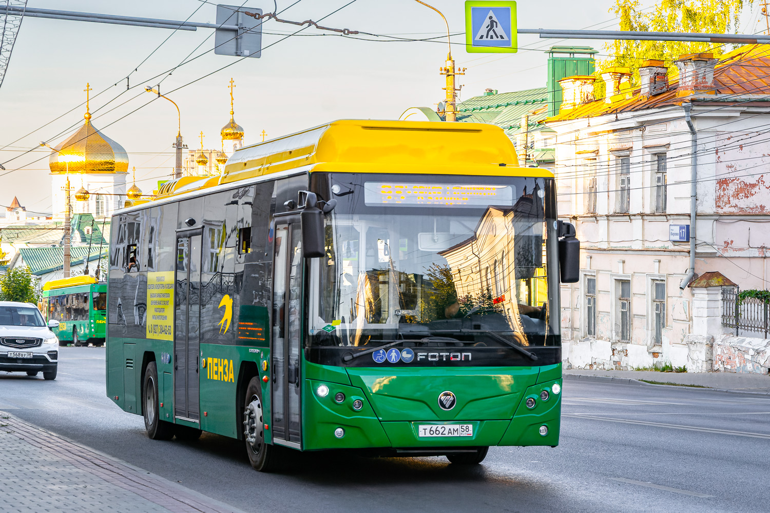 Penza, Foton BJ6105C6MCD-1 # Т 662 АМ 58