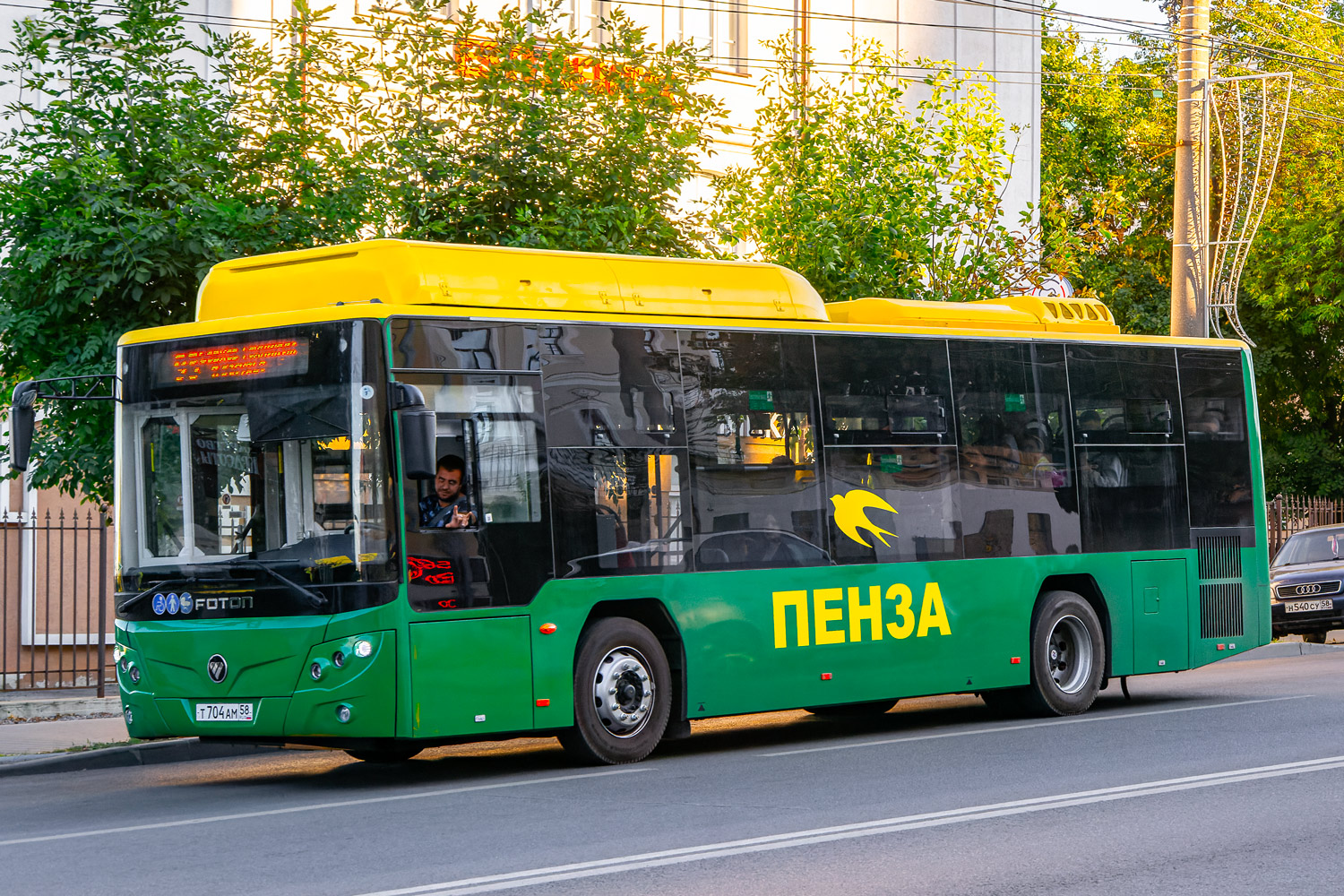 Penza, Foton BJ6105C6MCD-1 # Т 704 АМ 58